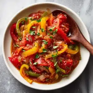 Piperade – Basque Pepper and Tomato Stew Recipe