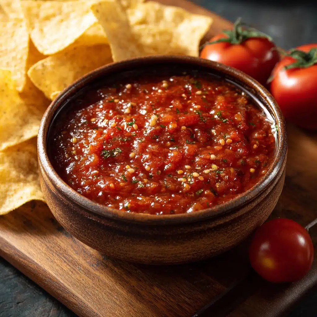 Salsa Roja   Mexican Red Table Sauce Recipe - Recipe Image