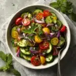 Shirazi Salad: A Fresh and Tangy Persian Delight Recipe