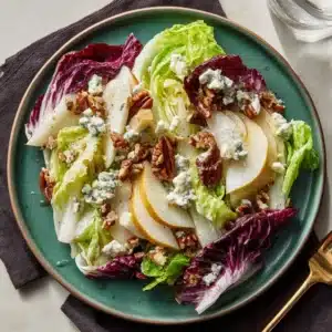 Blue Cheese, Walnut, and Chicory Salad Recipe