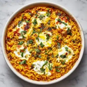 Baked Orzo Pasta Recipe
