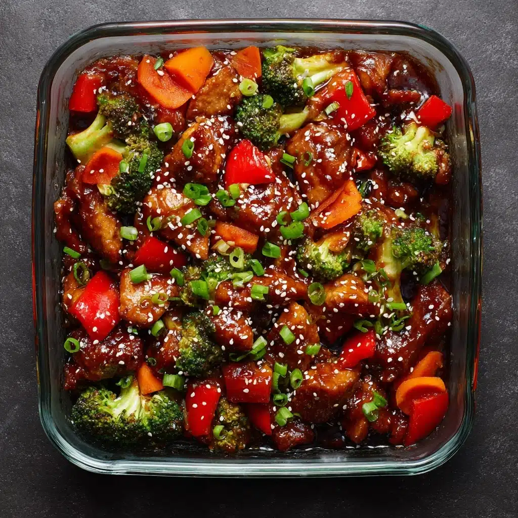 Teriyaki Chicken & Stir Fry Casserole Recipe - Recipe Image