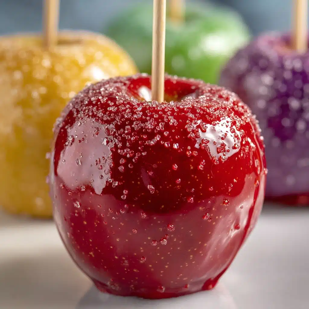 Jolly Rancher Candy Apples Recipe - Recipe Image