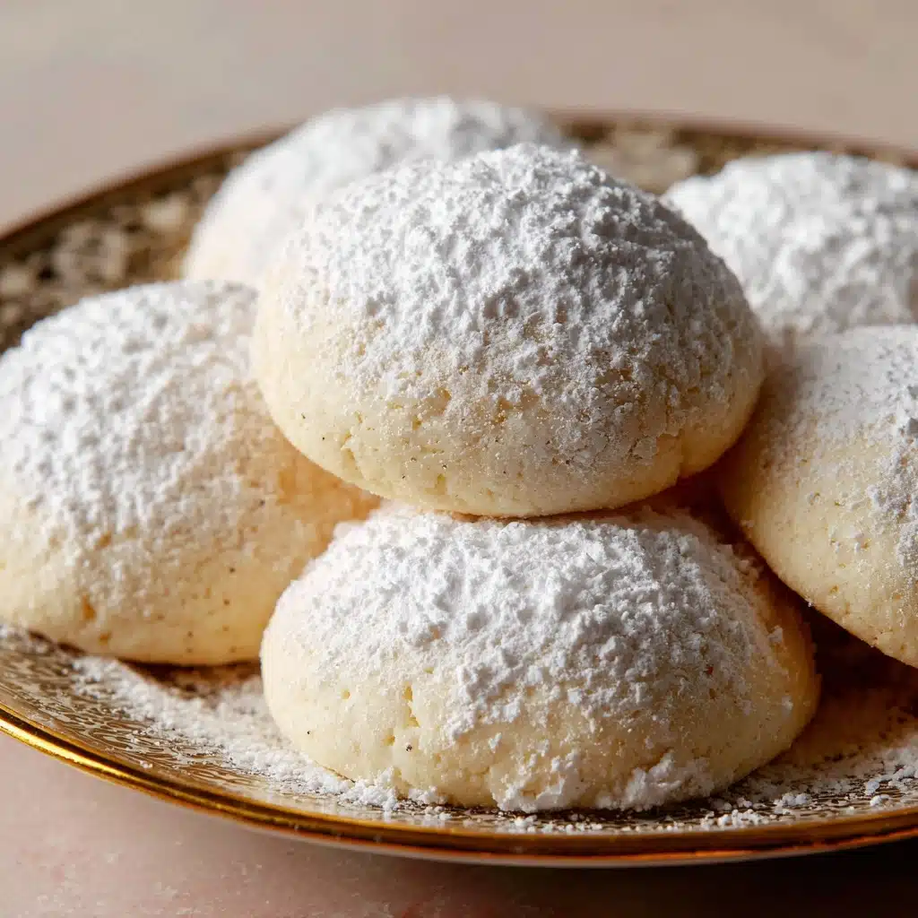 Condensed Milk Snow Cookies Recipe