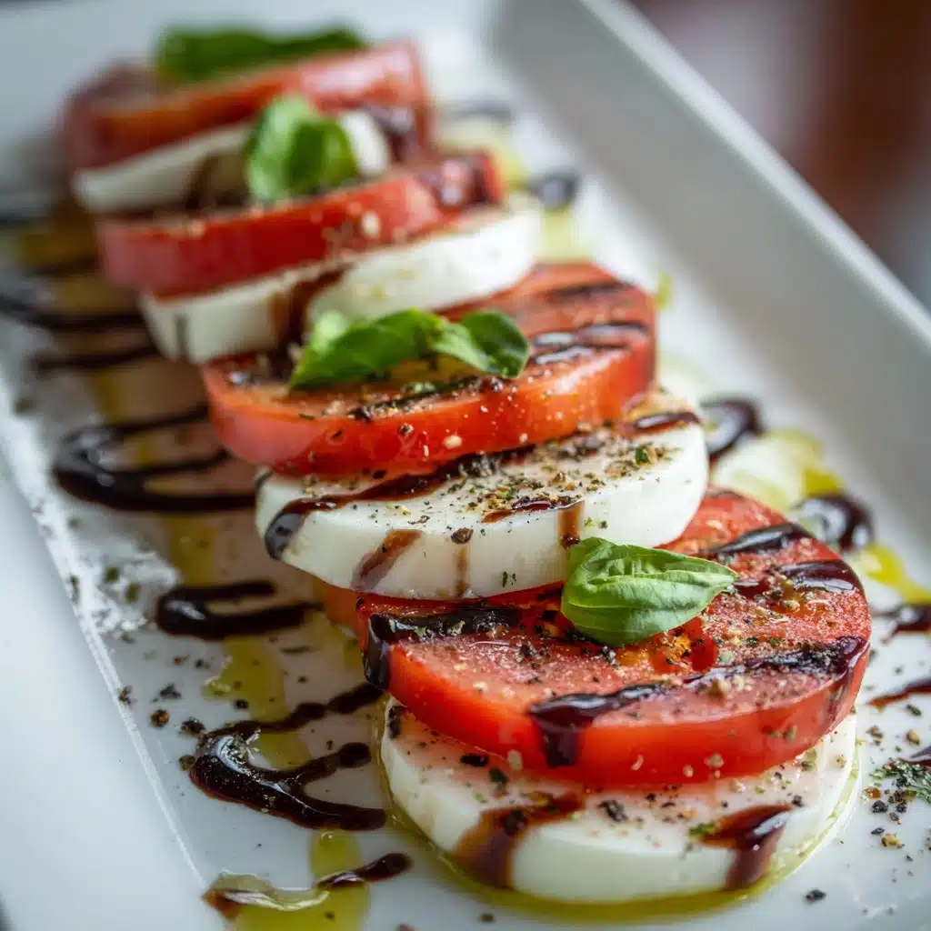 Caprese Salad with Balsamic Glaze Recipe - Recipe Image