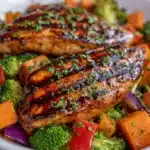 One-Pan Balsamic Chicken with Roasted Veggies Recipe