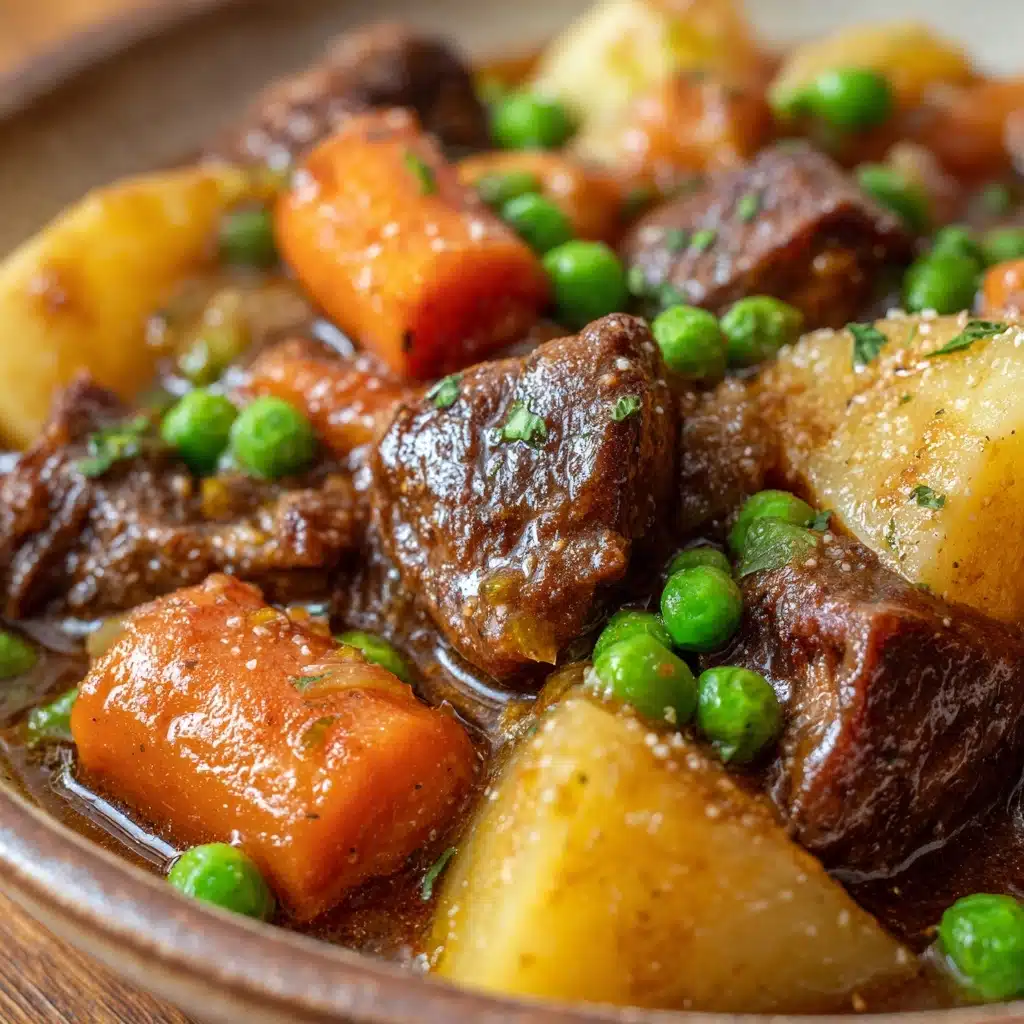 Hearty Vegetable-Meat Stew: Comfort in a Bowl Recipe