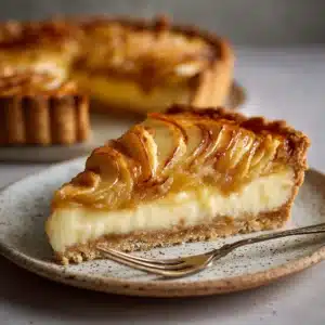 French Custard Pie with Apples (Flan Parisien) Recipe