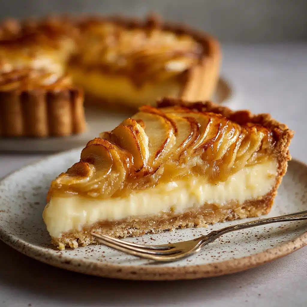 French Custard Pie with Apples (Flan Parisien) Recipe