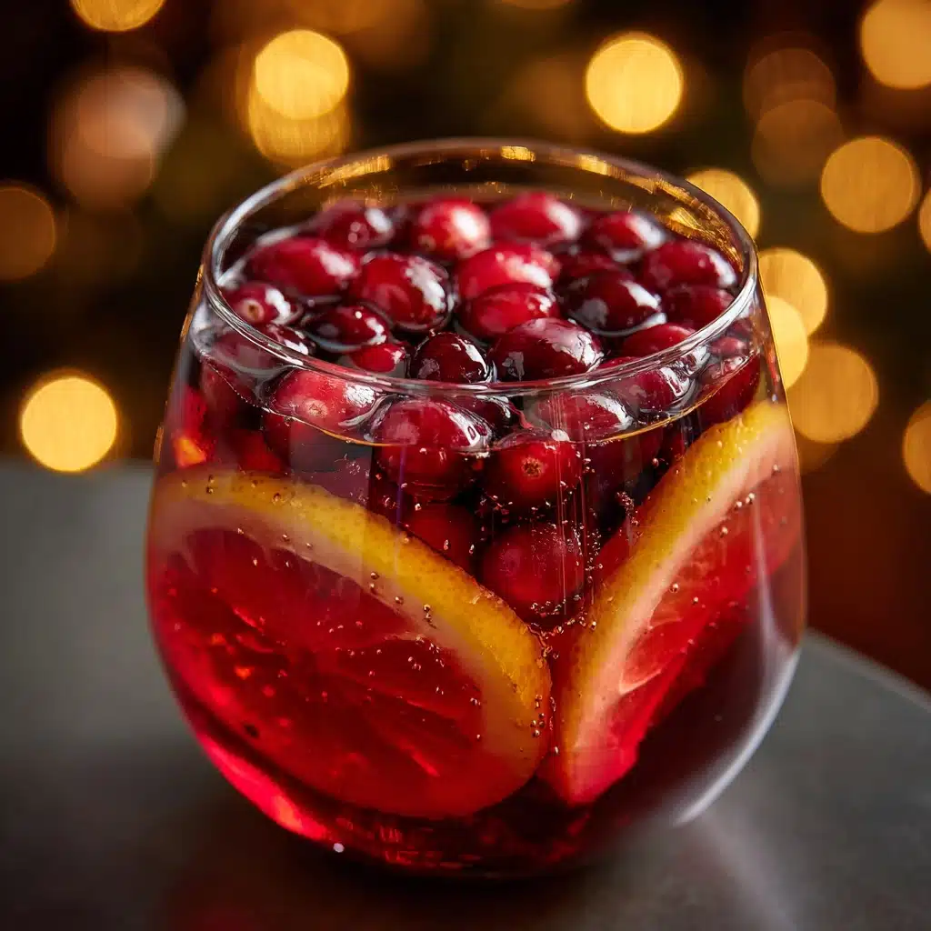 Sparkling Cranberry Punch Recipe - Recipe Image