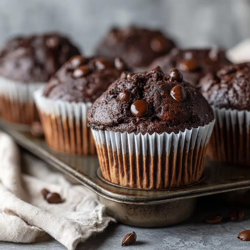 Double Chocolate Espresso Muffins Recipe - Recipe Image