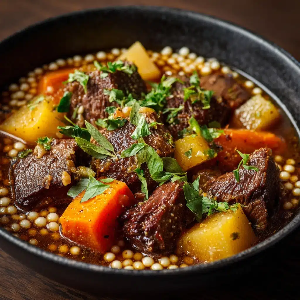 Beef and Barley Stew Recipe