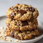 Brown Butter Oatmeal Chocolate Chip Cookies Recipe