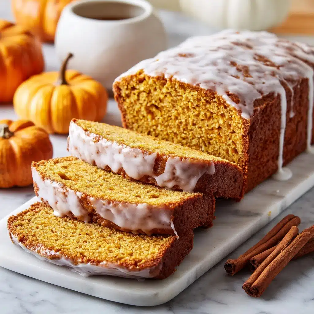 Cream Cheese-Filled Pumpkin Bread Recipe - Recipe Image