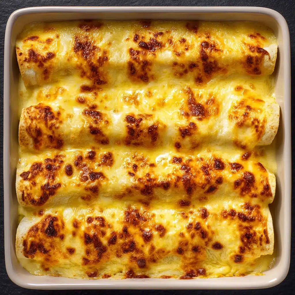 White Chicken Enchiladas Recipe - Recipe Image