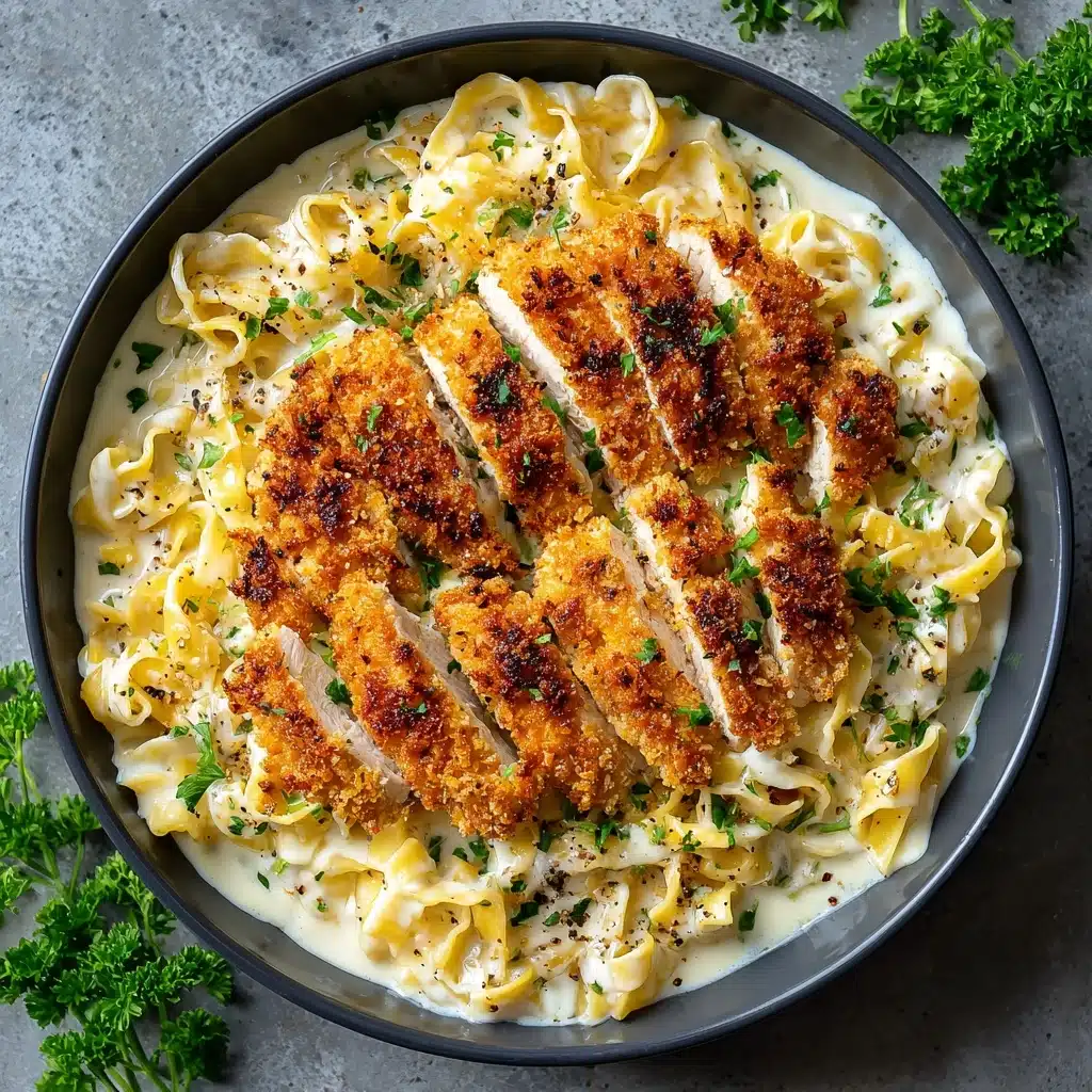 Chicken Fettuccine Alfredo Recipe - Recipe Image