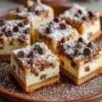 Cannoli Cheesecake Bars Recipe