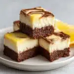 Lemon Cream Cheese Brownies Recipe