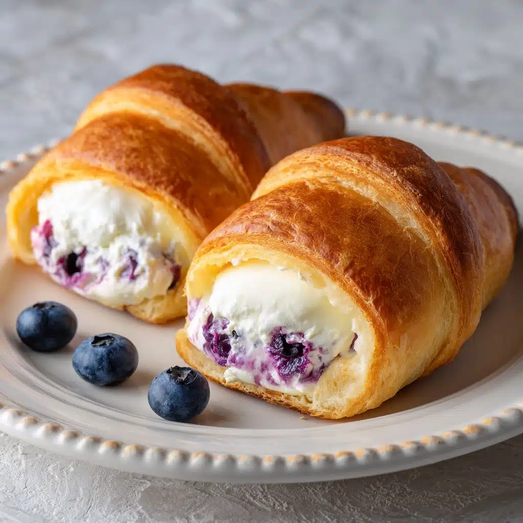 Blueberry Cheesecake Rolls Recipe - Recipe Image