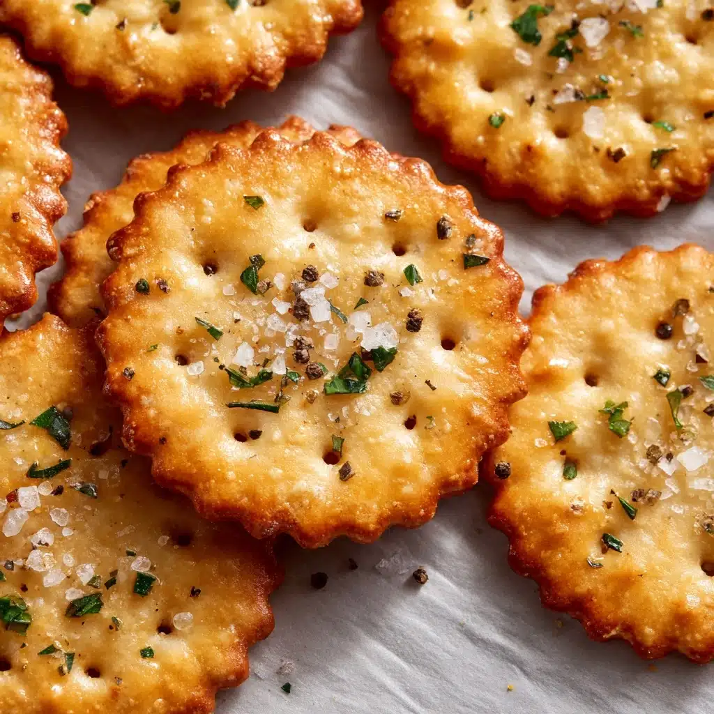 Garlic Ritz Snacks Recipe - Recipe Image