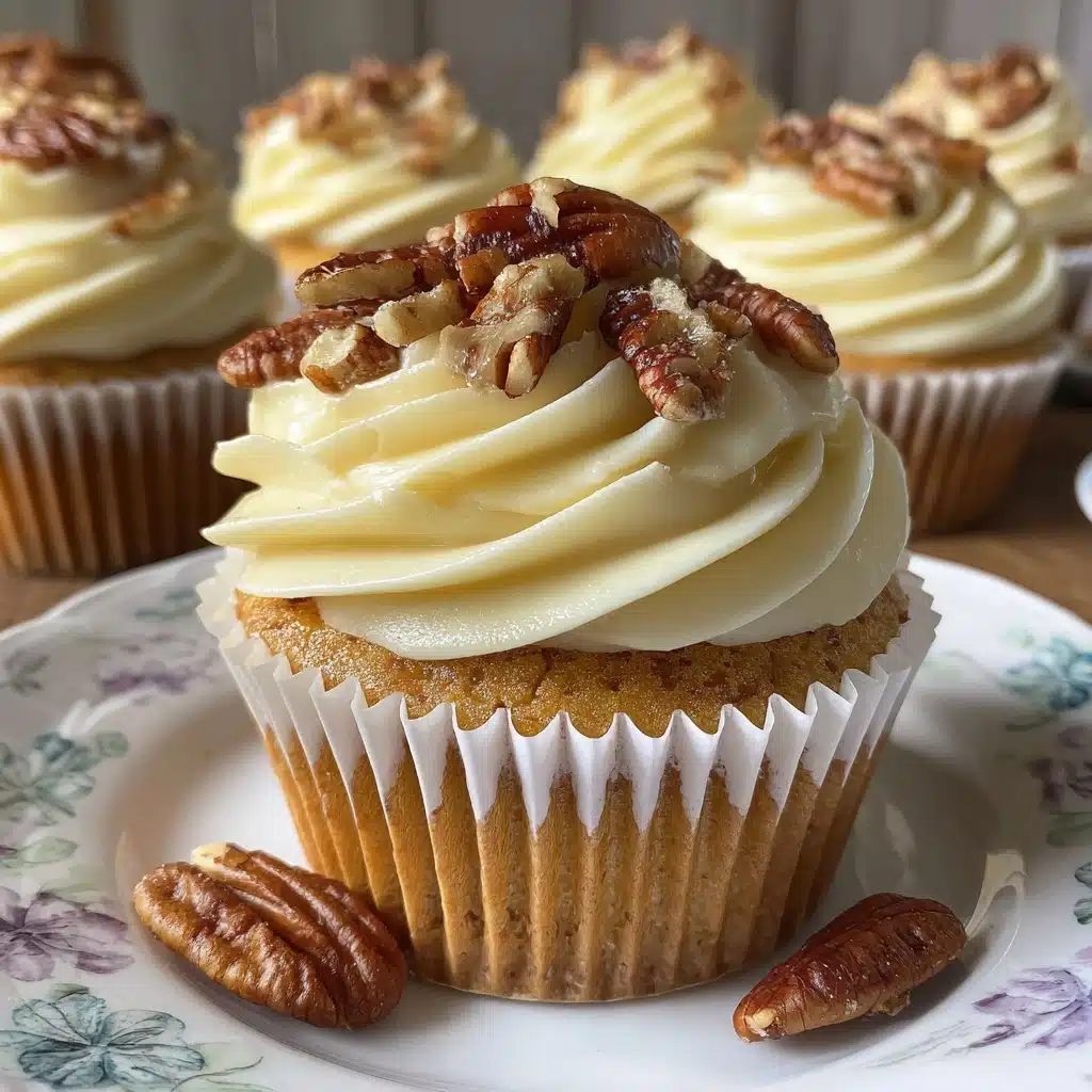 Pecan Pie Cupcakes Recipe - Recipe Image