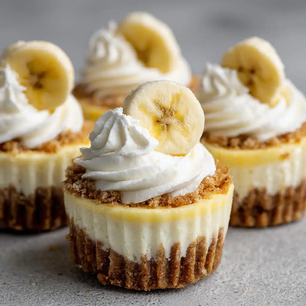 Mini Banana Pudding Cheesecakes Recipe - Recipe Image
