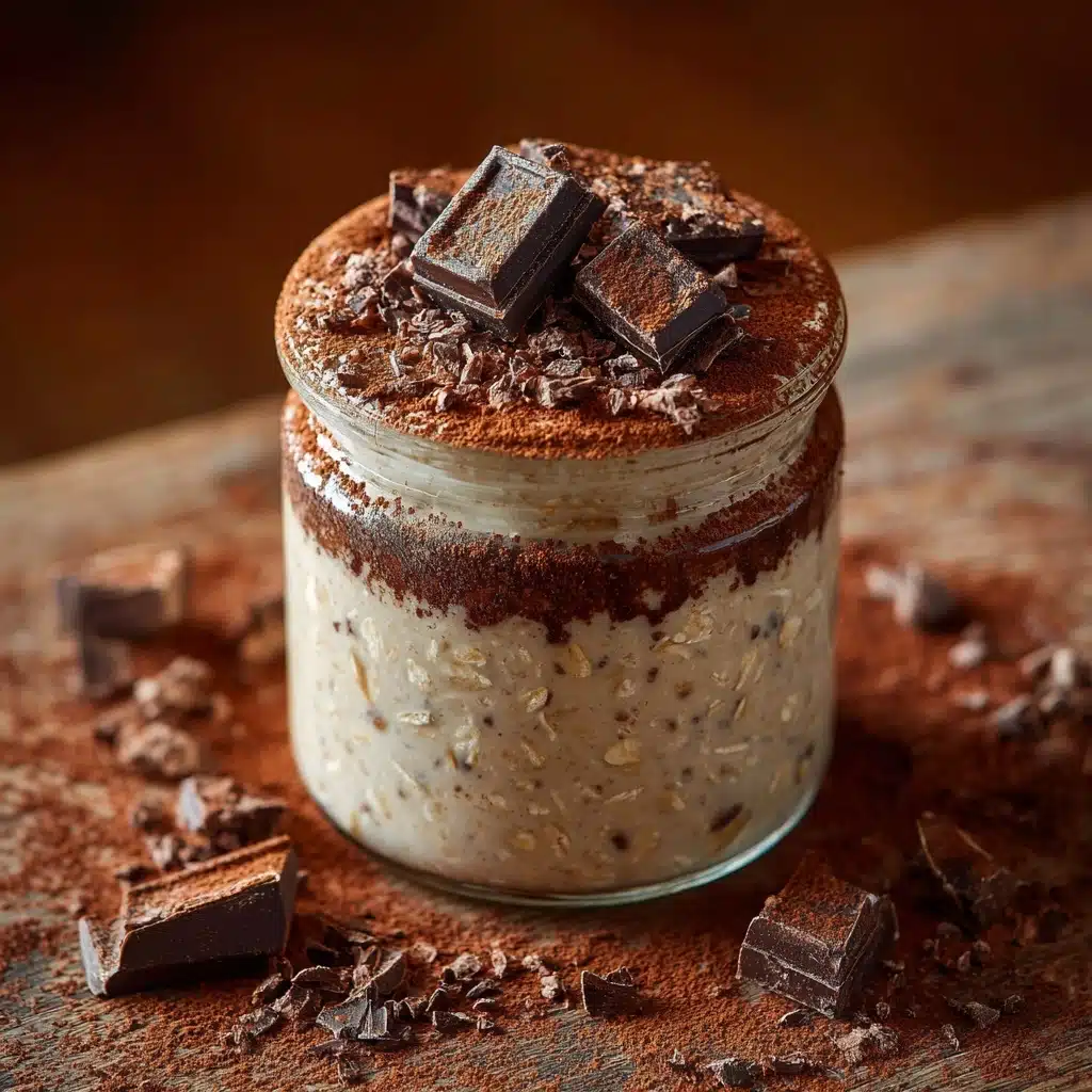 Tiramisu Overnight Oats Recipe - Recipe Image