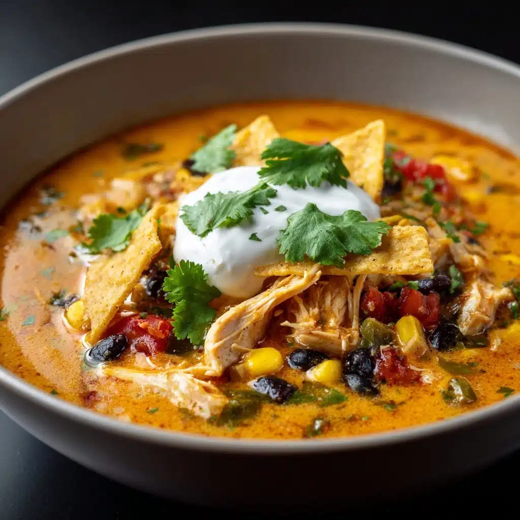 Easy Chicken Taco Soup Recipe - Recipe Image