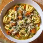 Easy Tortellini Soup with Chicken Broth Recipe