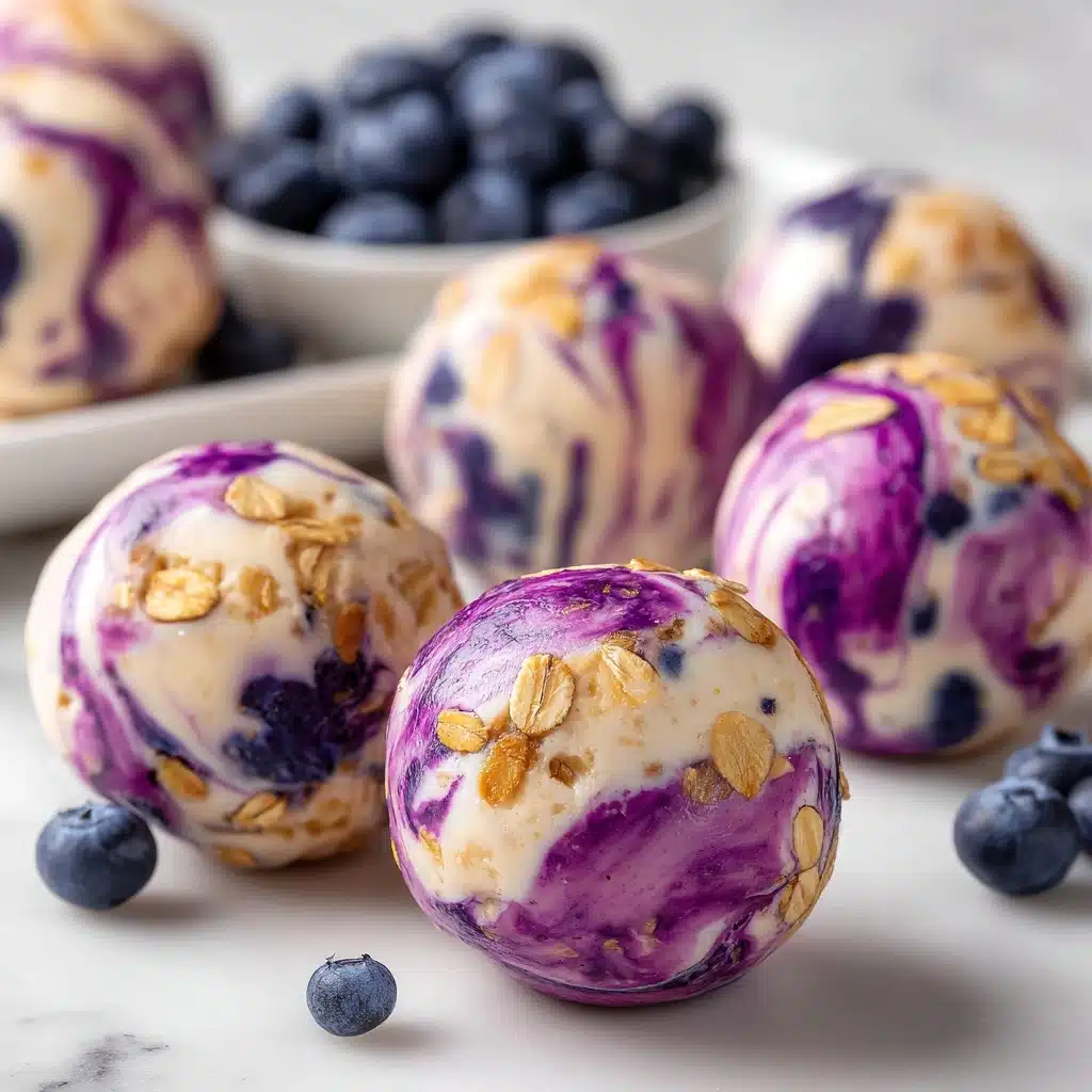Blueberry Cheesecake Protein Bites Recipe - Recipe Image
