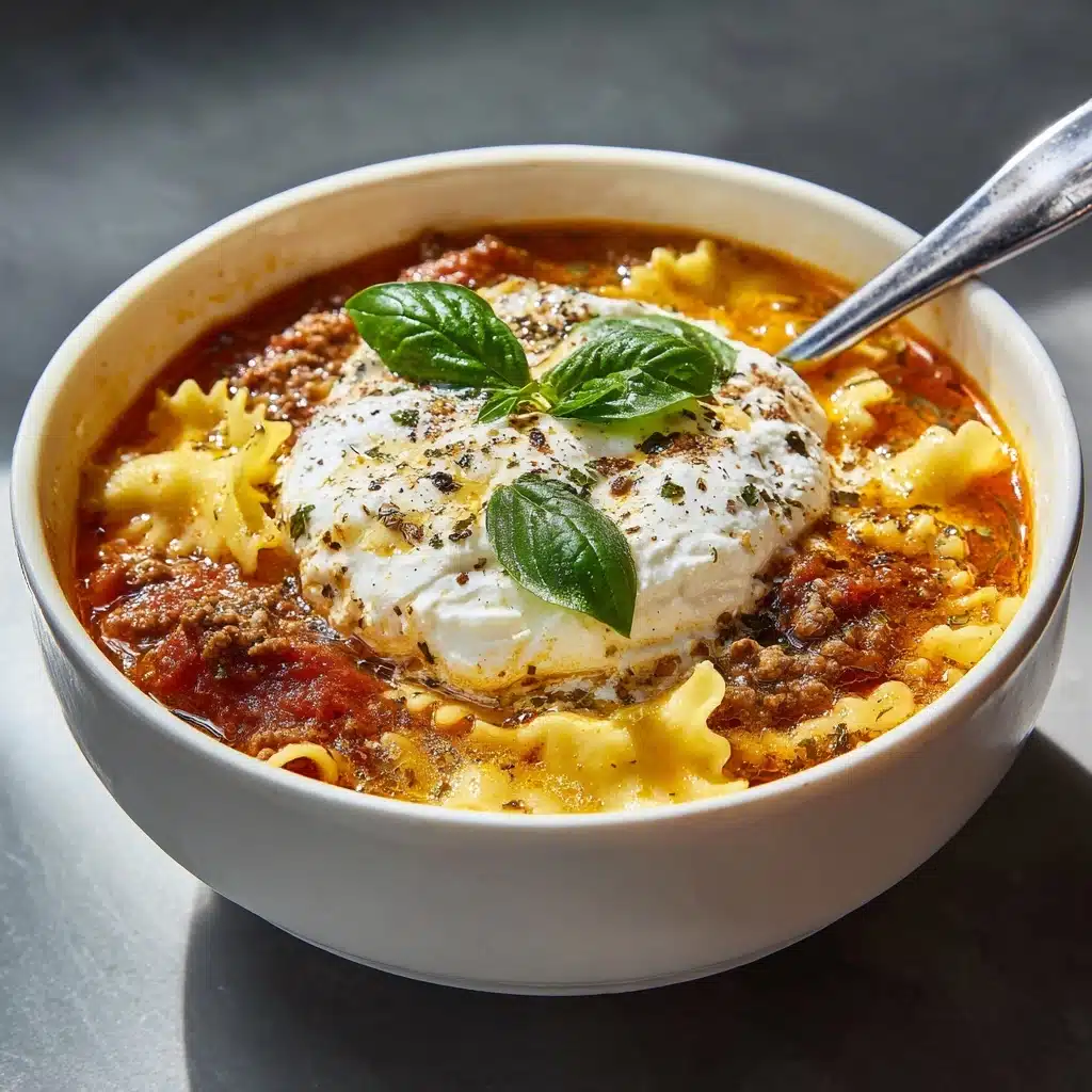 Easy Lasagna Soup Recipe - Recipe Image