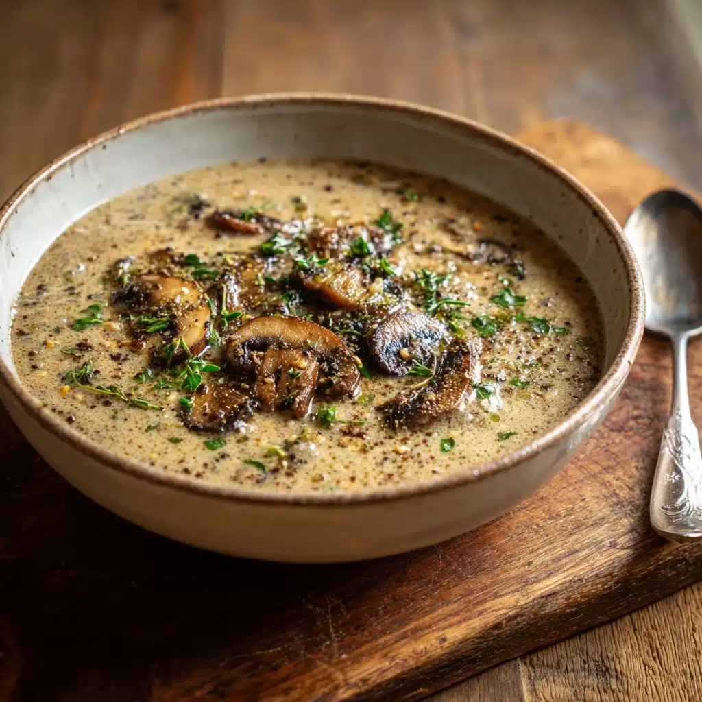 Hungarian Mushroom Soup Recipe - Recipe Image