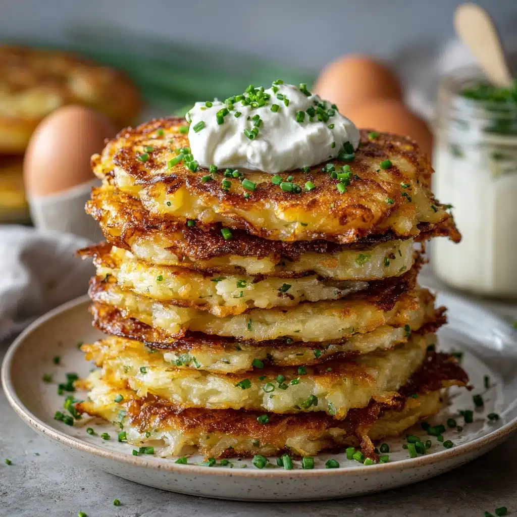 German Potato Pancakes (Kartoffelpuffer) Recipe - Recipe Image
