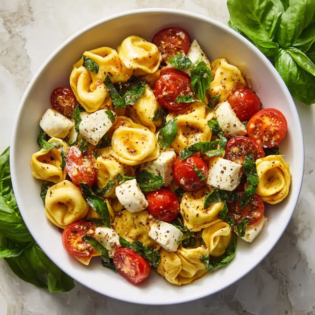 Tortellini Caprese Salad Recipe - Recipe Image