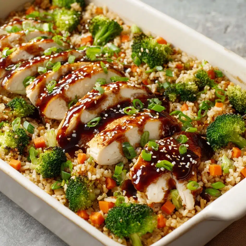 Teriyaki Chicken Casserole Recipe - Recipe Image