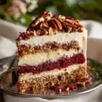 Pecan Red Velvet Cheesecake Recipe