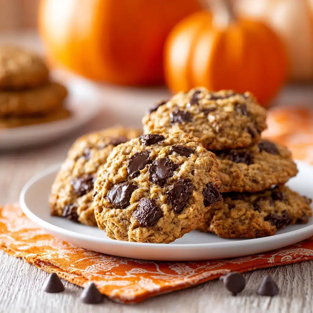Pumpkin Oatmeal Chocolate Chip Cookies Recipe