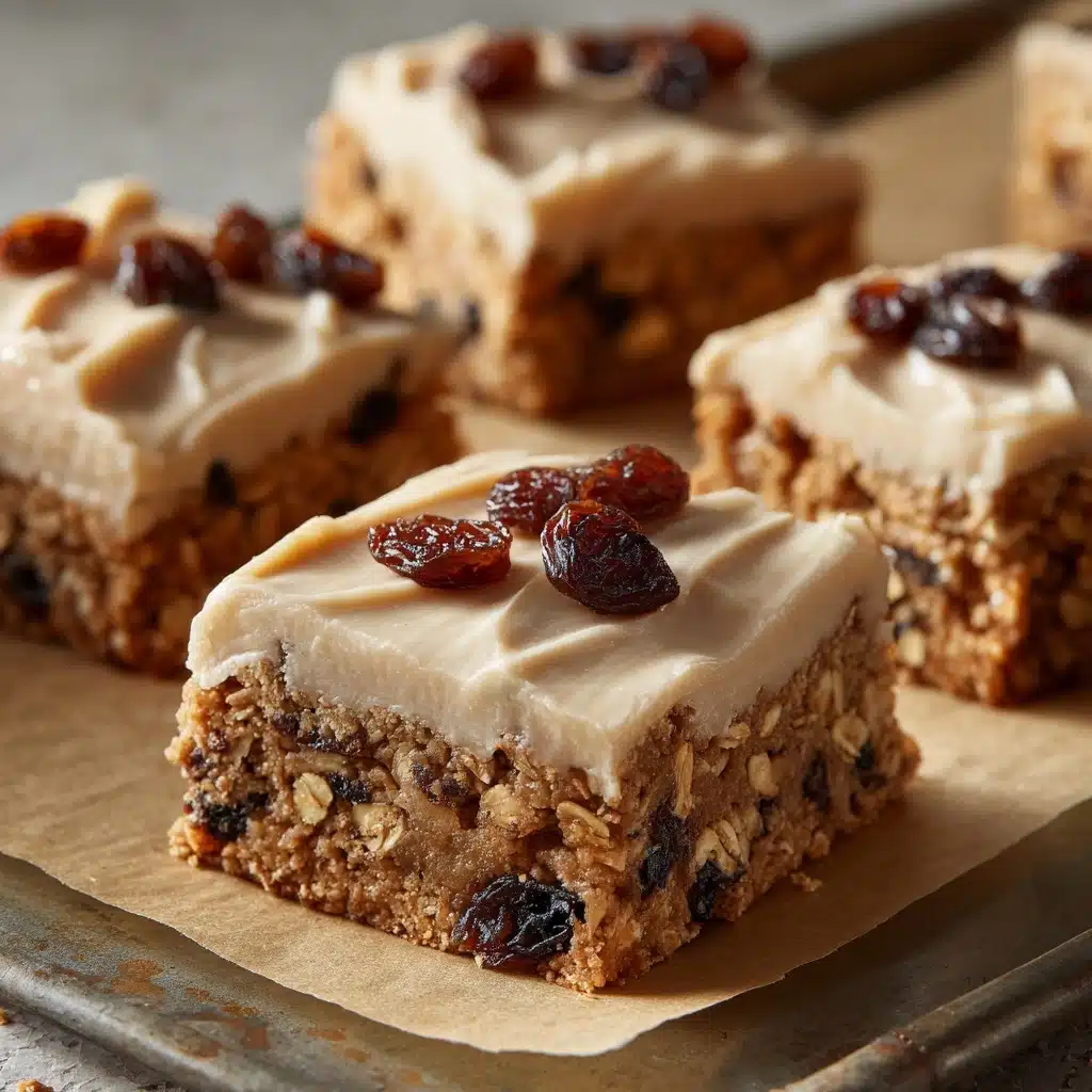 Oatmeal Raisin Cookie Bars Recipe