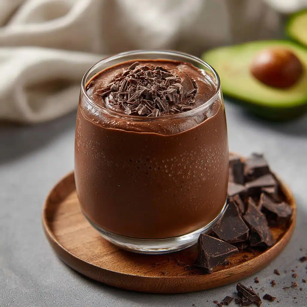 Avocado Chocolate Peanut Butter Smoothie Recipe