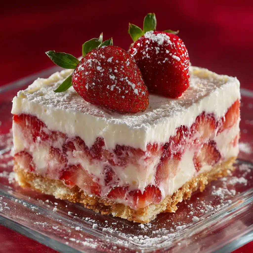 Cheesecake Deviled Strawberries Recipe - Recipe Image
