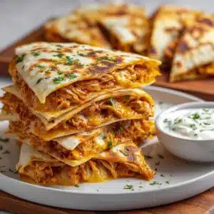 Buffalo Chicken Quesadillas Recipe