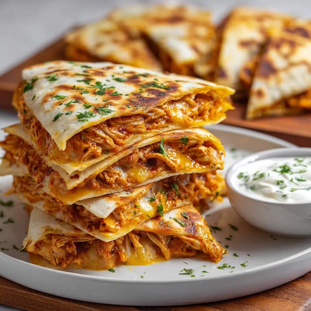 Buffalo Chicken Quesadillas Recipe