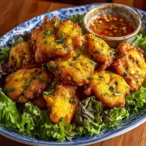 Shrimp and Sweet Potato Fritters Recipe