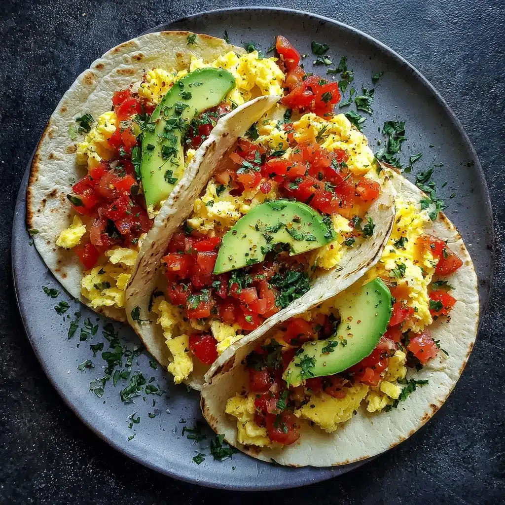 Egg Breakfast Tacos Recipe - Recipe Image