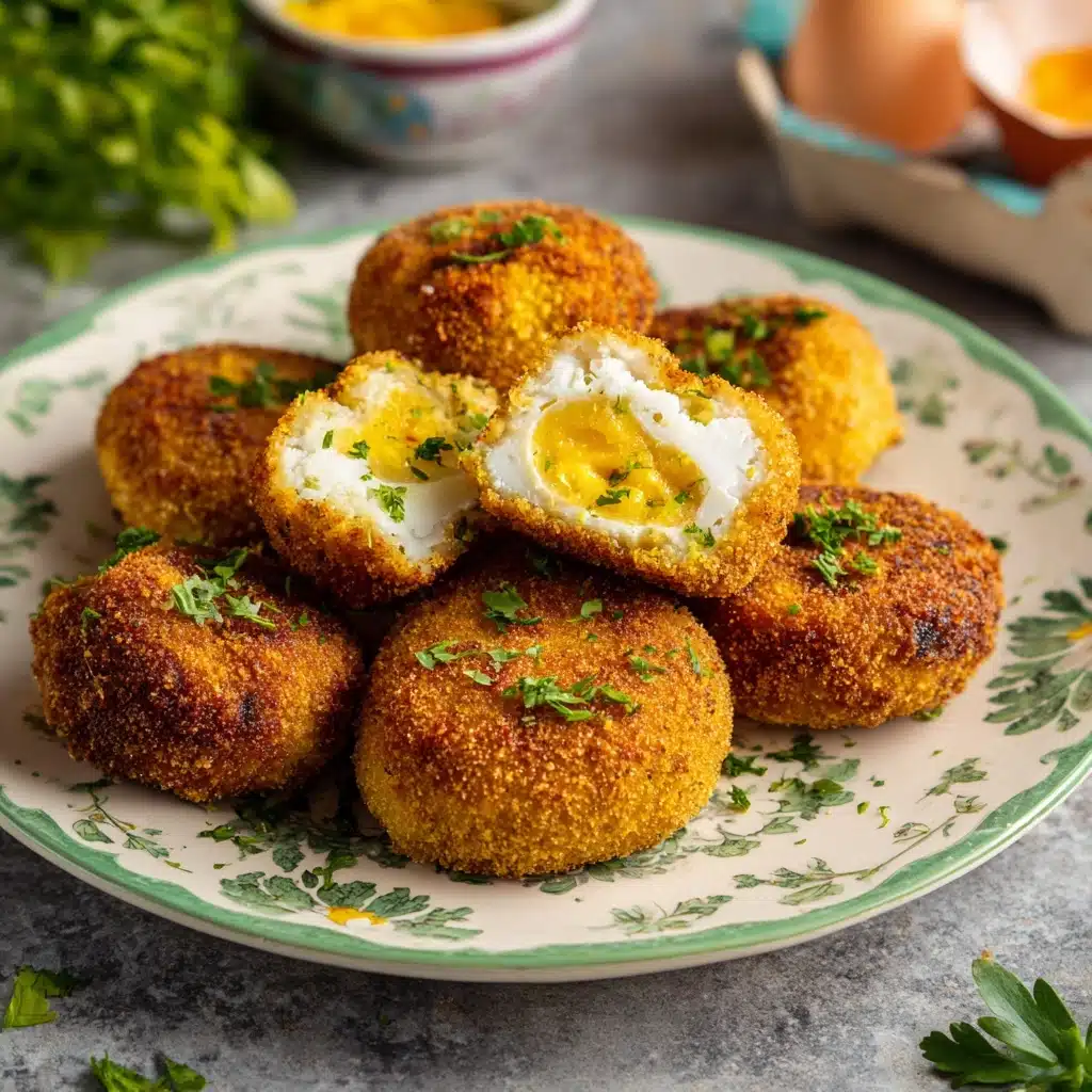 Polish Egg Cutlets Recipe - Recipe Image