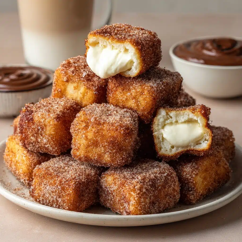 Chocolate and Cinnamon-Sugar Soft Pretzel Bites Recipe - Recipe Image