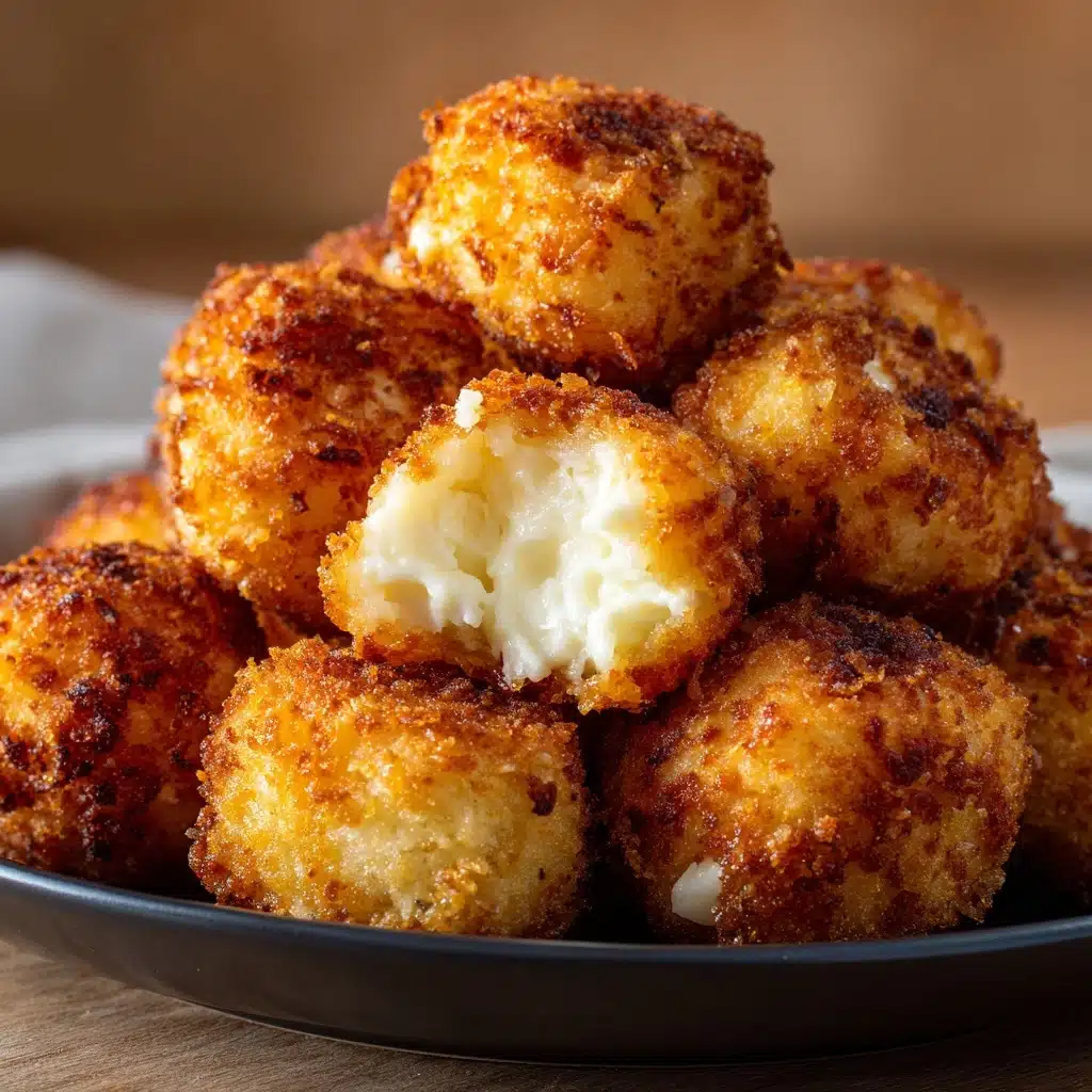 Mashed Potato Cheese Puffs Recipe - Recipe Image