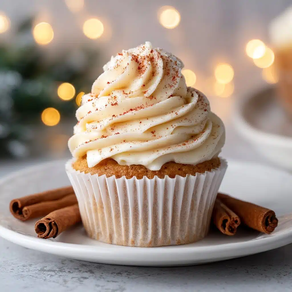 Eggnog Cupcakes Recipe - Recipe Image
