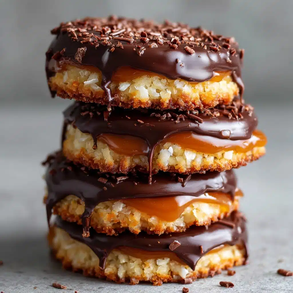 Homemade Samoas (Girl Scout Cookies) Recipe - Recipe Image