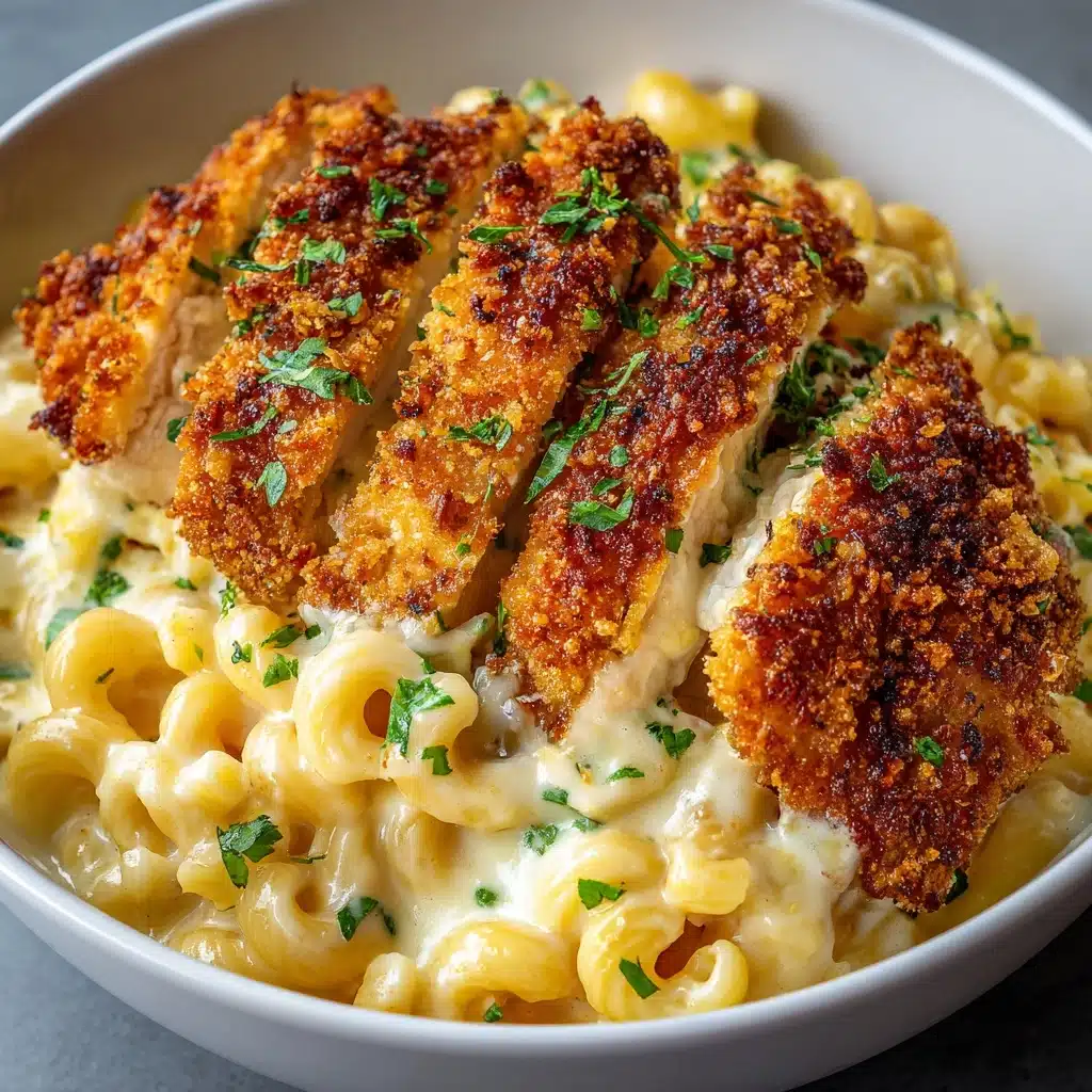 Honey Pepper Chicken Mac and Cheese Recipe - Recipe Image